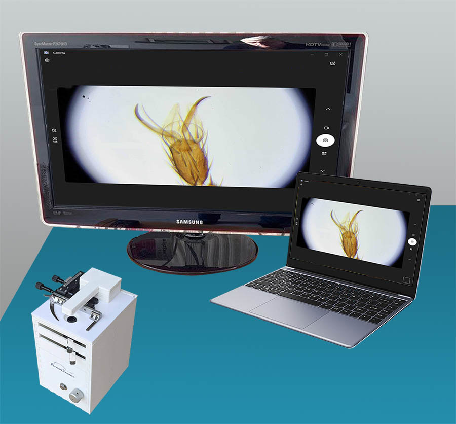 l'aprmorscope le PC et l'écran